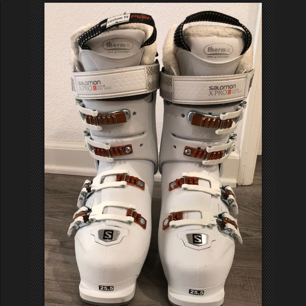 Salomon X Pro 90 Custom Heat Ski Boot size 25.5